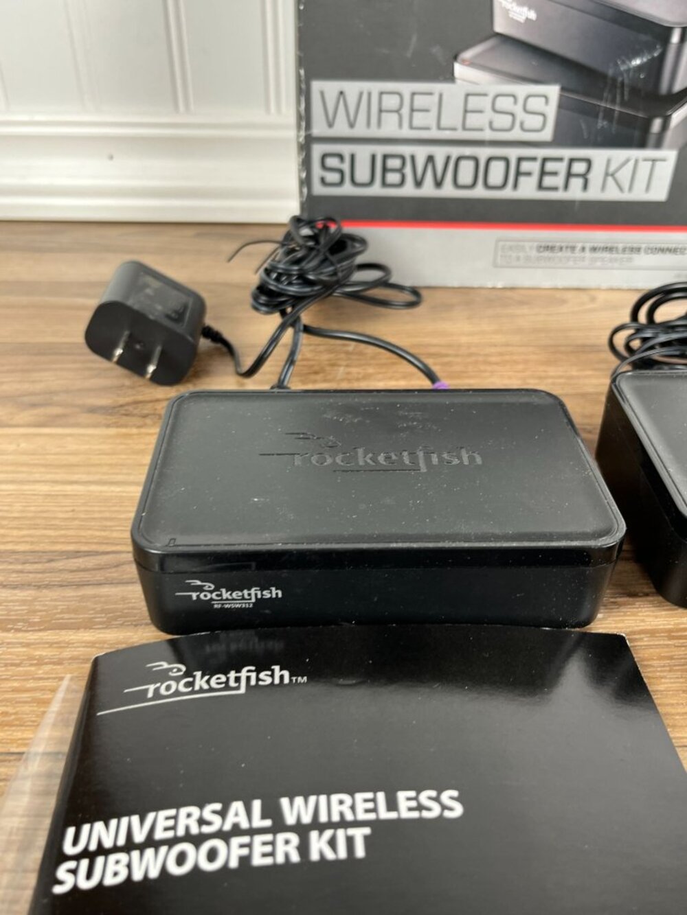 Rocketfish Wireless Subwoofer Sender/Receiver Kit Complete RF-WSW312 W/ Box - Picture 12 of 16
